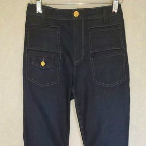 7 For All Mankind Jeans Sz 28 High-Waist Flare Trouser